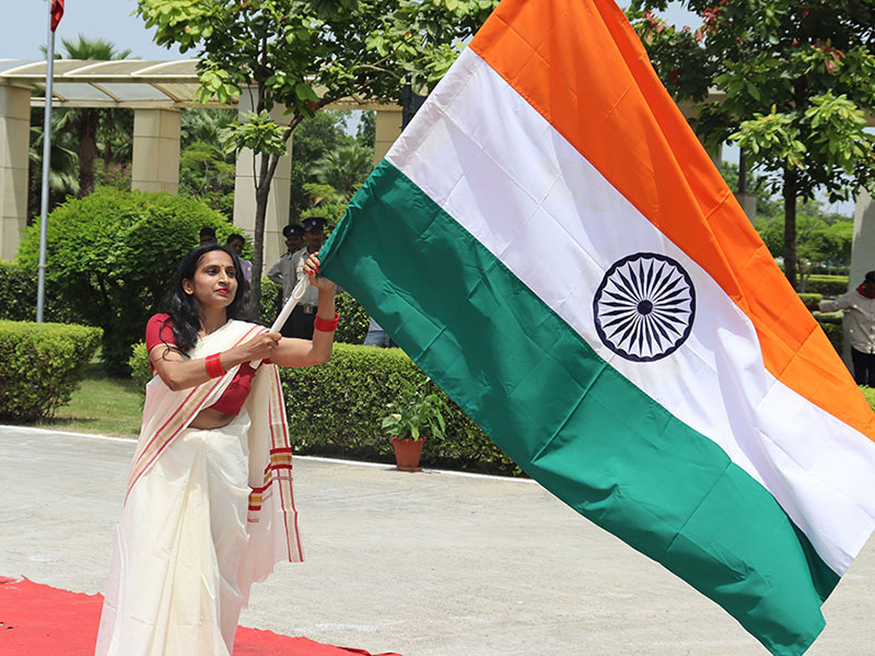Noida International University celebrated India’s 75th Independence Day on the morning of 15th August, 2021.