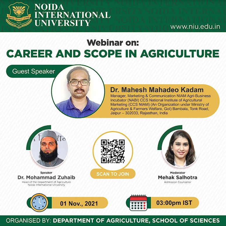 CAREER AND SCOPE IN AGRICULTURE